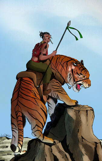 Tiger Mount (Colors)