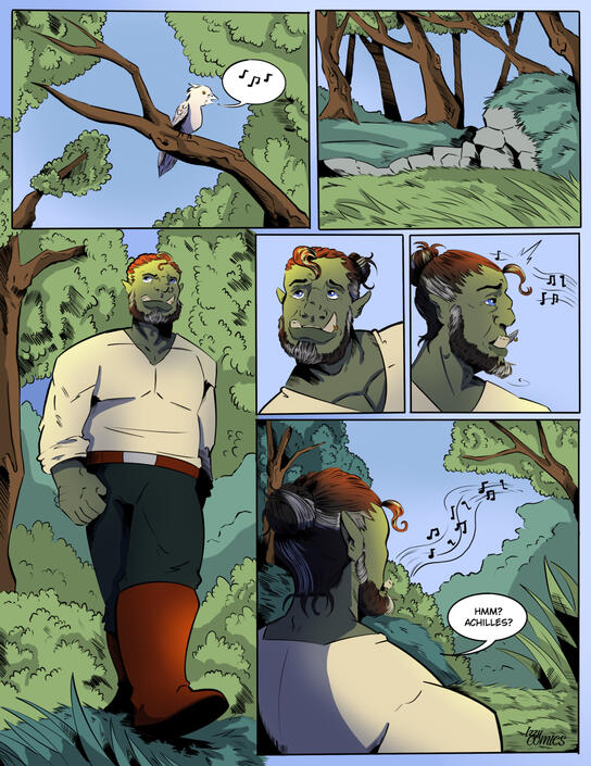 Handsome Brute Page One